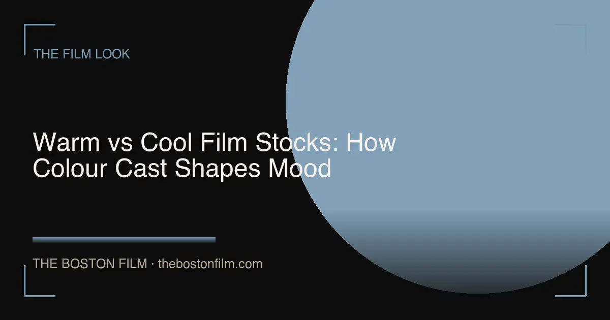 Warm vs Cool Film Stocks: How Colour Cast Shapes Mood